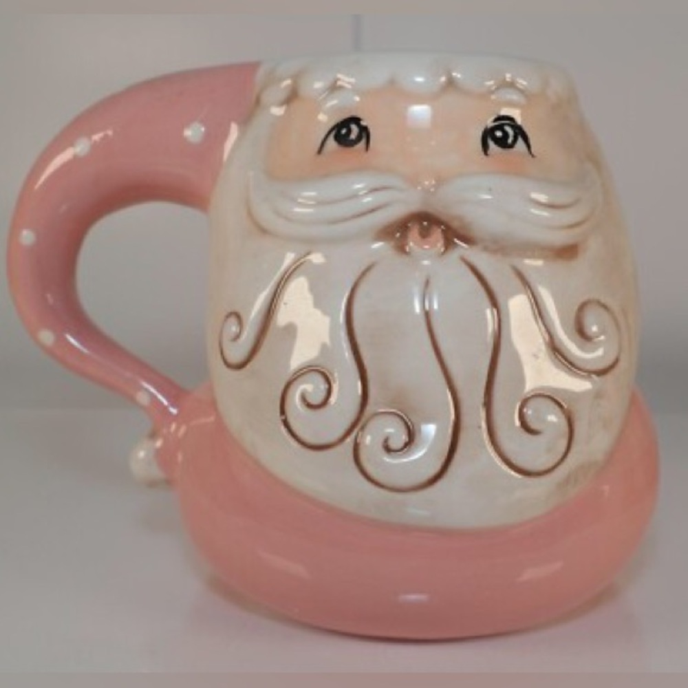 Johanna Parker Design Santa Pink Mug
